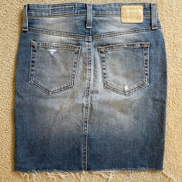 Jean skirt - light distressing - Picture 2 of 3